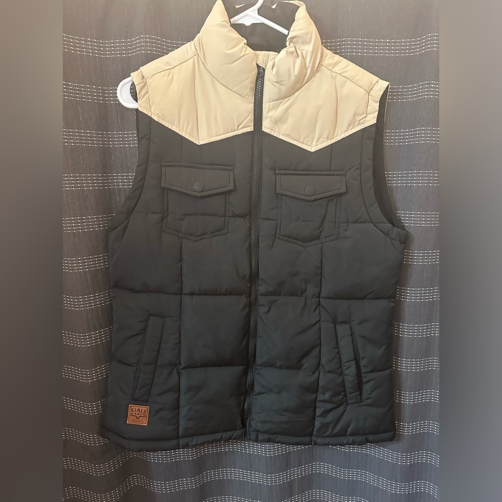 Kimes Ranch Black and Tan Vest